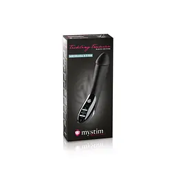 Вібратор з електростимуляцією Mystim Tickling Truman eStim Black, міостимулятор - мініатюра 12