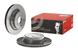 Диск гальмівний задній вентильований Mercedes E-class, Glk, Cls 02-17р Brembo (09.A358.11)