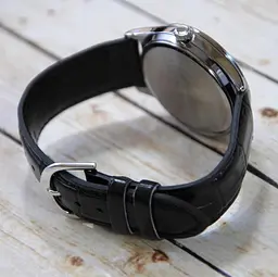 Чоловічі кварцові годинники наручні з шкіряним ремінцем оригінал Casio MTP-V006L-7BUDF (модуль №1333) - мініатюра 7