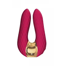 Вібромасажер Shunga - Aiko Intimate Massager, 10.8х6.5 см (малиновий)