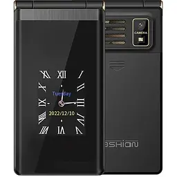 Телефон Tkexun M1 Yeemi M1 black Dual display