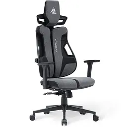 Геймерське крісло Cyberlux V8 Fabric Grey (арт. GM-V8 FG)