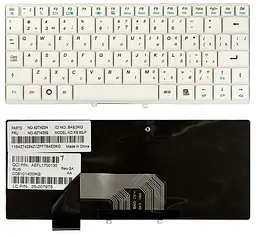 Клавіатура для ноутбука Lenovo IdeaPad (S9, S10) White - мініатюра 3