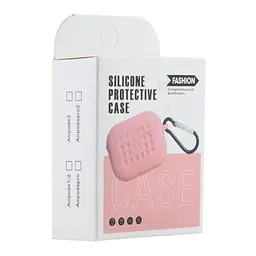 Футляр із карабіном Fashion Silicone Case Airpods Pro 2 Pink (35266_3345630) - мініатюра 2