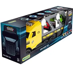 Іграшка Wader Magic Truck Автовоз з авто купе (36231) - мініатюра 2