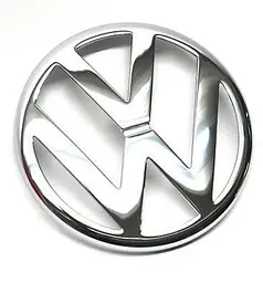 Емблема для Volkswagen Golf 4 98-03 115 мм перед (1J0853601)