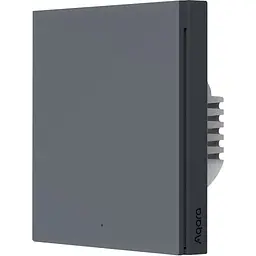 Розумний вимикач Aqara Smart Wall Switch H1 Grey (WS-EUK01) Global EU [111939] - мініатюра 1
