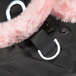 Куртка для собак Pet Fashion Mery S Чорна-рожева - мініатюра 4