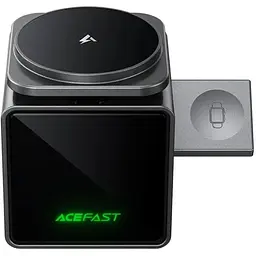 БЗП Acefast E34 desktop 3in1 15W Gray