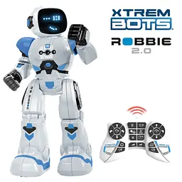 Робот Xtrem Bots Blue Rocket Роббі 2.0 Stem (XT3803272) - мініатюра 5