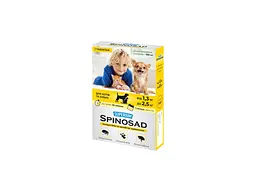 Таблетки для тварин Superium Spinosad від бліх для кішок і собак вагою 1.3-2.5 кг (4823089337807)