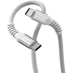 Дата кабель USB-C to USB-C 1.2m Magnetic 100W gray Verbatim (31854) - мініатюра 2
