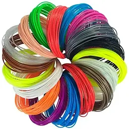 Пластик 3D Pen WM001 PLA для 3D ручки 20 кольорів по 10 м (tdd025) - мініатюра 2