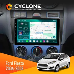 Штатна магнітола Ford Fiesta 2006-2008 Cyclone C9-013 4x64 DSP 4G Cyclone (НФ-00007220)