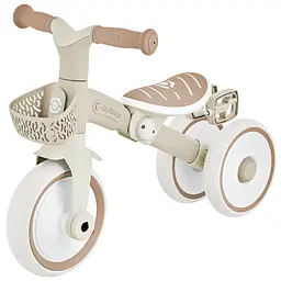 Велосипед дитячий  Globber Learning Trike 2в1 PLUS до 20 кг кокос (737-466) - мініатюра 7