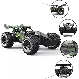 Машинка на радіокеруванні HOTDEER Off-Roader Black/Green [97474] - мініатюра 6