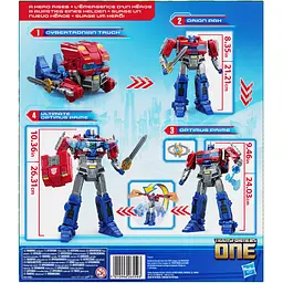 Іграшка-трансформер Hasbro Power Flip Optimus Prime (Orion Pax) (F9209) - мініатюра 15
