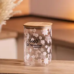 Банка для сипучих продуктів Sakura 1,2 л з кришкою Yiwu HP-34-23 - мініатюра 10