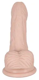 Фалоімітатор You2Toys Silicone Dildo Size S 14.5 см тілесний - мініатюра 5
