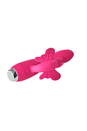 Вібратор кролик Dream Toys Flirts Butterfly Vibrator Pink - мініатюра 3