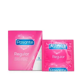 Презервативи Pasante Regular, 3 шт - мініатюра 2