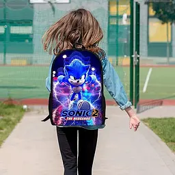 Рюкзак для школи з принтом Сонек Sonic the Hendehog 2 - мініатюра 4