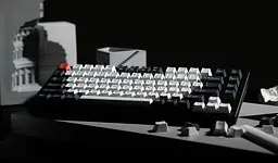 Клавіатура Keychron Q1 QMK Hot-Swappable Gateron Phantom Red RGB Knob Navy (Q1O1_KEYCHRON) - мініатюра 3
