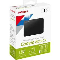 Зовнішній жорсткий диск Toshiba Canvio Basics Exclusive 1TB (HDTB510MK3AA) [168927] - мініатюра 5