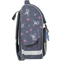 Портфель Bagland з ліхтариками Успіх 12 л. сірий 210к (00551703) (80213835) - мініатюра 3