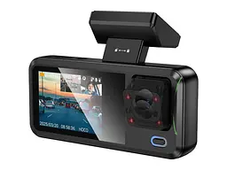 Автомобільний відеореєстратор Hoco DV15 Black (6942007656108) - мініатюра 2