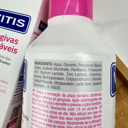 Ополіскувач для ротової порожнини Dentaid Vitis Healthy Gums Gingival для чутливих ясен і проти запалення 500 мл - мініатюра 2