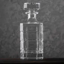Набір для напоїв Elisey Snowflake Delight скляний графін 750мл та 6 склянок 320мл (9196-008) - мініатюра 2