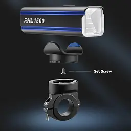 Велофара ROCKBROS RHL 1500 потужна акумуляторна 1500 LUM - мініатюра 9