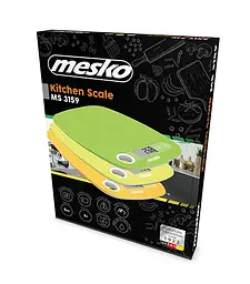 Кухонні ваги електронні Mesko MS 3159g - мініатюра 5