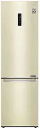 Холодильник LG GA-B509SEKM 203х68х60см 2 дв холодильне відділення 277 л морозильне відділення 107 л A++ NF Інв Диспл. зовнішні Бежевий (GA-B509SEKM)