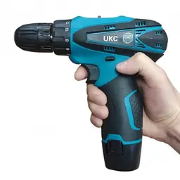 Шурупокрут 2 акумулятори в кейсі без насадок 21W UKC 10157 - мініатюра 7