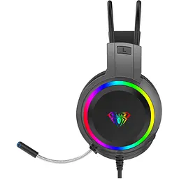 Навушники Aula S608 Wired Gaming Headset 3.5mm*2 + USB Black (6948391235509) - мініатюра 2