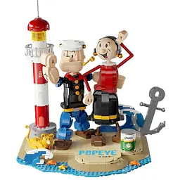Конструктор Pantasy Popeye Папай з Оливою (86401)