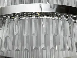 Підвісний світильник LED Diasha 840/800CH 190W, хром, регульована висота, для вітальні, коридору - мініатюра 4