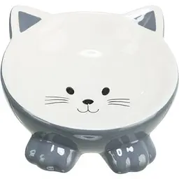 Миска Trixie Котик для котів ергономічна керамічна 14 см 150 мл - мініатюра 4