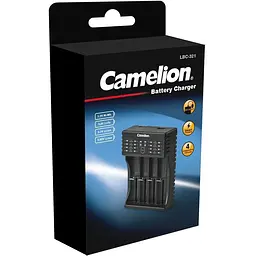 Зарядний пристрій для акумуляторів Camelion Univercal charger for Ni-MH 1.2V, Li-Fe 3.2V, Li-Ion 3.7 to 3.85V, Input DC 5V-2A (LBC-321)