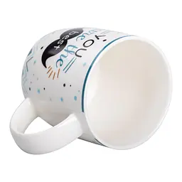 Чашка порцелянова YOU ARE THE BEST 450 мл чоловіча Liling Rongxiang Ceramic RX-N240278YB - мініатюра 3