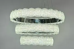 Led люстра кільця Linisoln 1533-50*40*30 CH - мініатюра 5