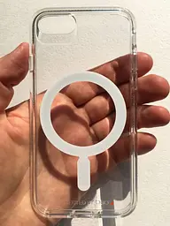 Чохол прозорий протиударний Gear4 Crystal Palace MagSafe для Apple iPhone iPhone 7/8/SE 2020/2022 - мініатюра 9