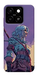 TPU чохол Demsky The witcher ciri для ZTE Blade A55 4G