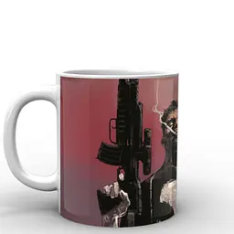 Кухоль GeekLand Каратель Punisher фан арт PS.02.015 330 мл білий - мініатюра 2