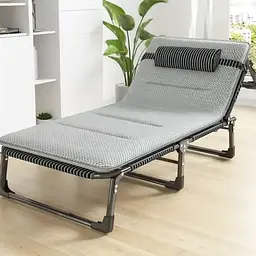 Розкладне ліжко Leobro з Mesh-матрацом і подушкою Striped (LB-FB-A2-STR)