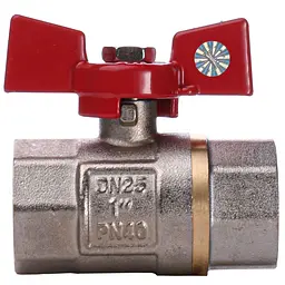 Кран кульовий прямий Q Professional 1″ ВВ КБ PN40 QP151 - мініатюра 3