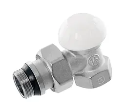 Комплект термостатичний Giacomini R470FX003 1/2” кутовий 2 крана + термоголовка 30412 - мініатюра 6