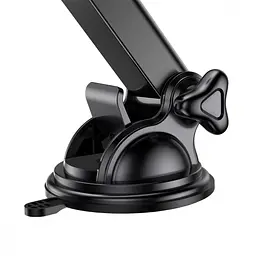 Тримач в машину з бездротовим ЗП Wireless Charger Baseus Smart Vehicle Bracket (Osculum Type) чорний (21738) - мініатюра 6